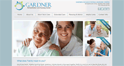 Desktop Screenshot of gardnerrehab.com